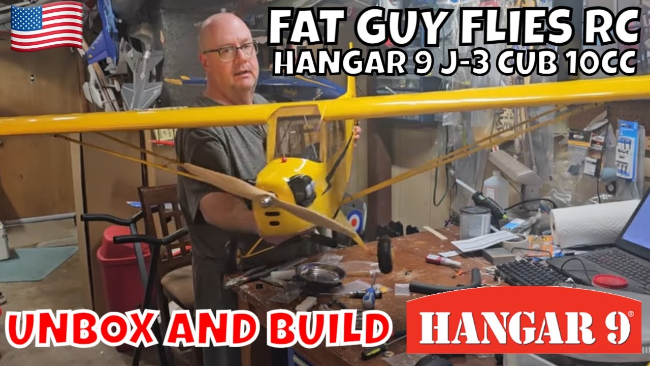 HANGAR 9 J-3 CUB 10CC UNBOX AND BUILD by FGFRC #aviation #rcairplane