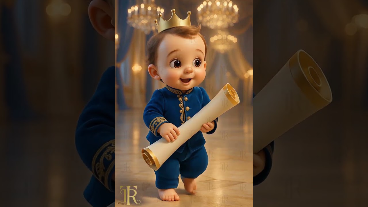 Royal Prince 1st Birthday Invitation | Aadvik's eCard