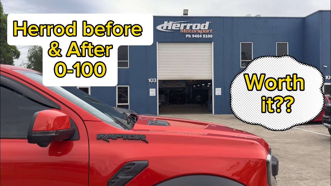 Тест производительности Herrod | Ford Raptor 0-100 до и после | Стоит ли оно того?