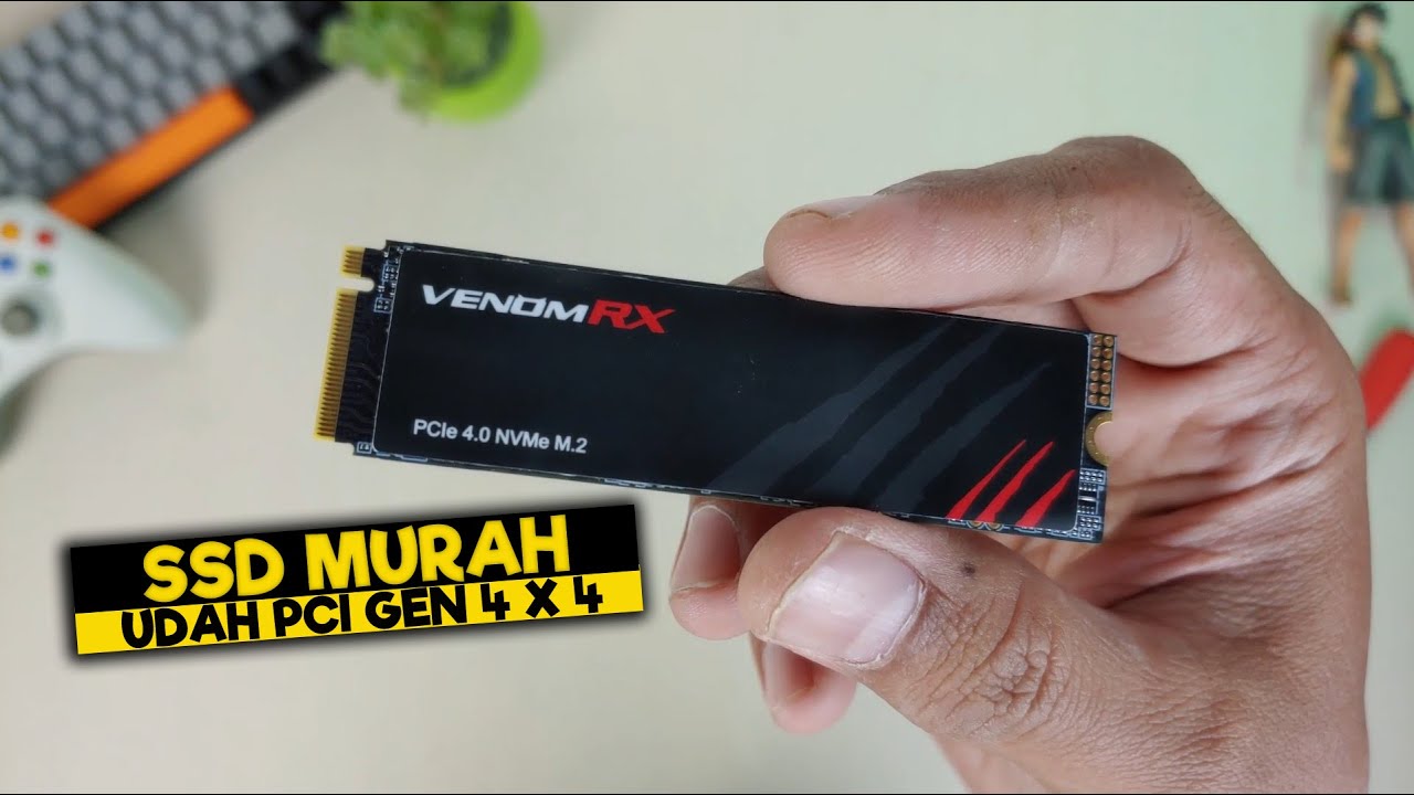 WOW!! NVMe SSD Gen4  Udah Murah! - Review Venom RX SSD PCIe 4x4 1TB