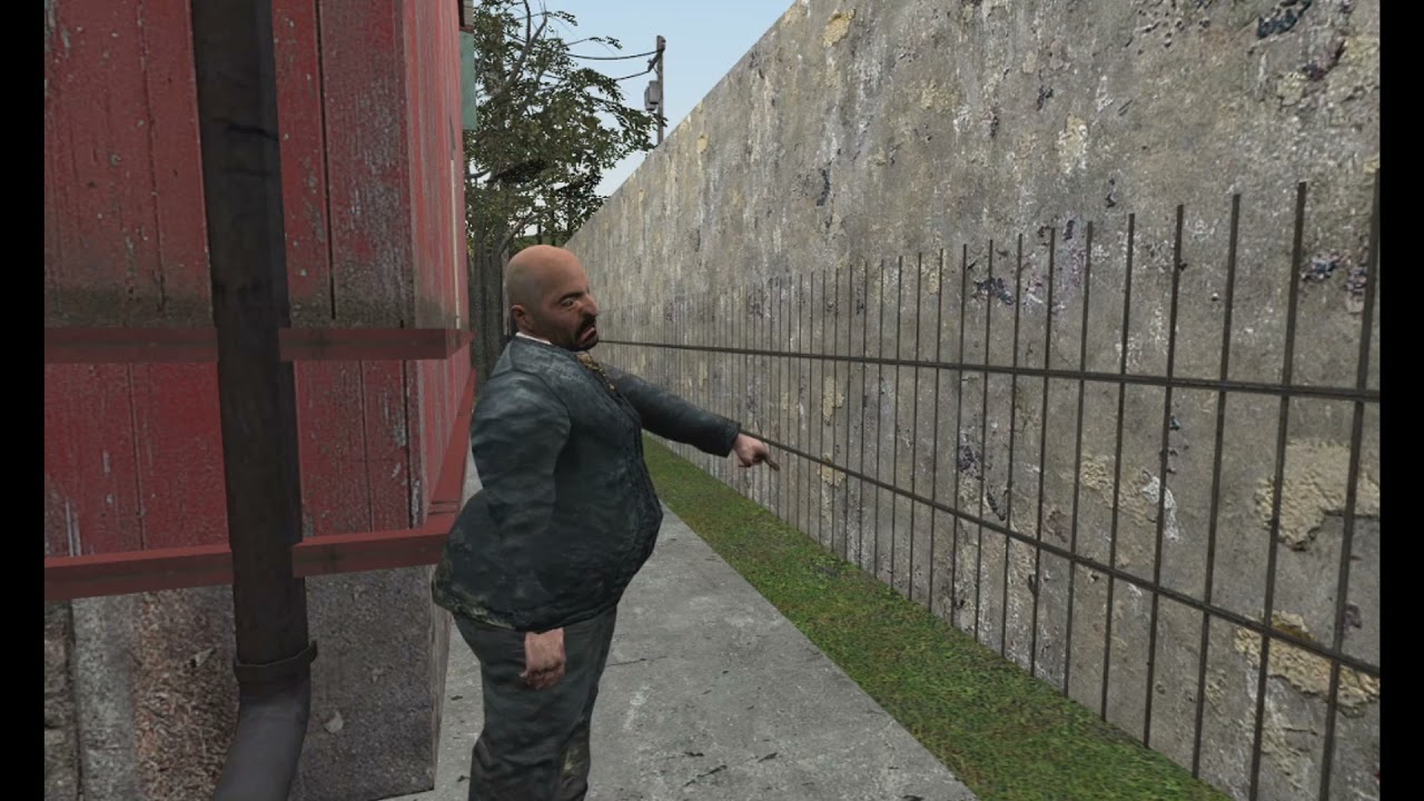 Afera płotowa ale w Garry's Mod