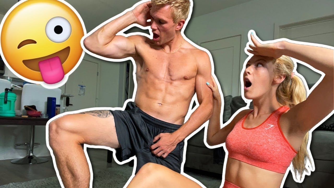 Leading MY GIRLFRIEND On while doing YOGA...