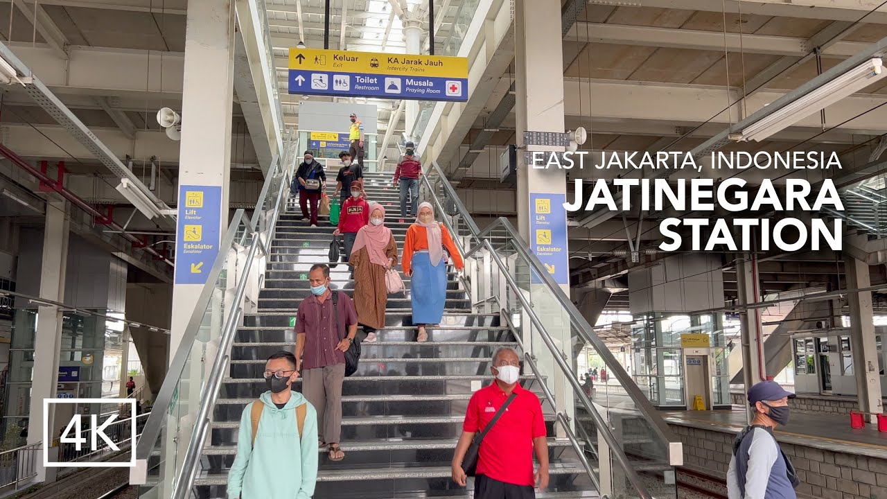 JALAN KELILING STASIUN JATINEGARA ▪︎ TRANSPORTASI PUBLIK YANG NYAMAN ▪︎ JAKARTA COMMUTER LINE SYSTEM