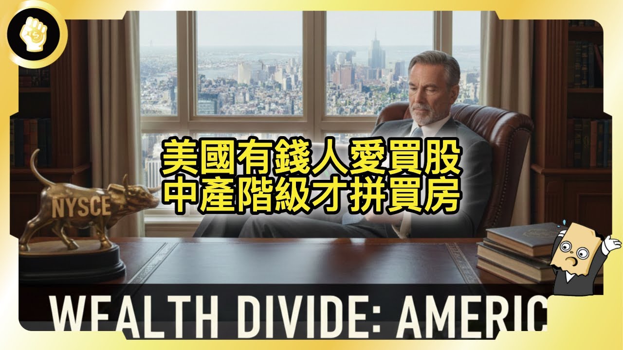美國有錢人愛買股勝過買房，中產房奴反而被房產拖累，更成為美國貧富差距的根源？