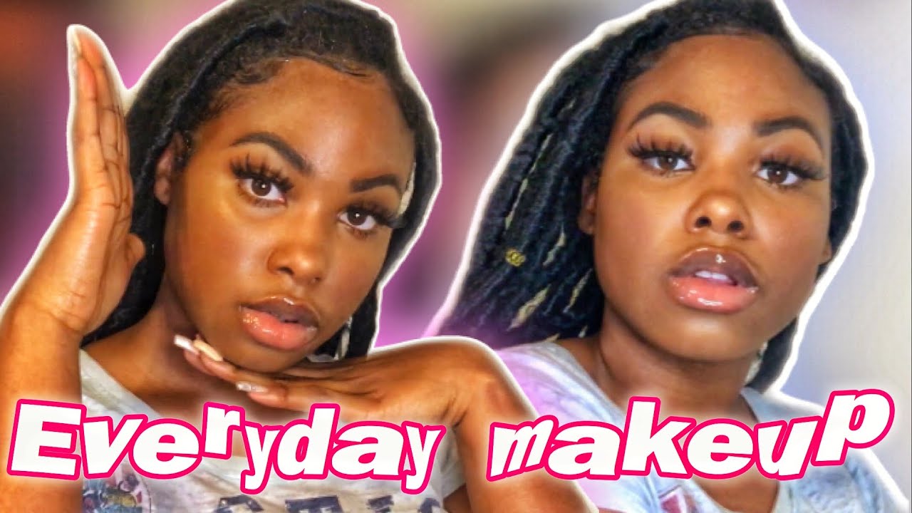 AFFORDABLE Everyday Makeup Routine for BLACK WOMEN ft. DRUGSTORE PRODUCTS!