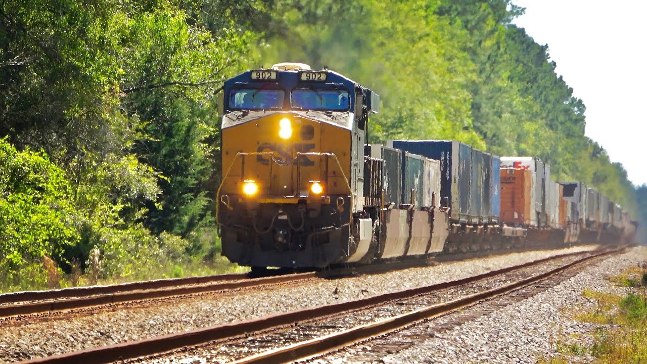 (4K) A 70mph CSX I032-03 at Winokur 4-3-22
