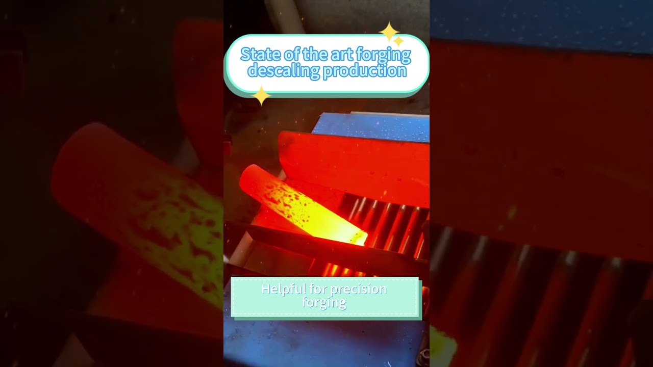 Descaling machine for forging ▎forge scale removal machine ▎forging descaler