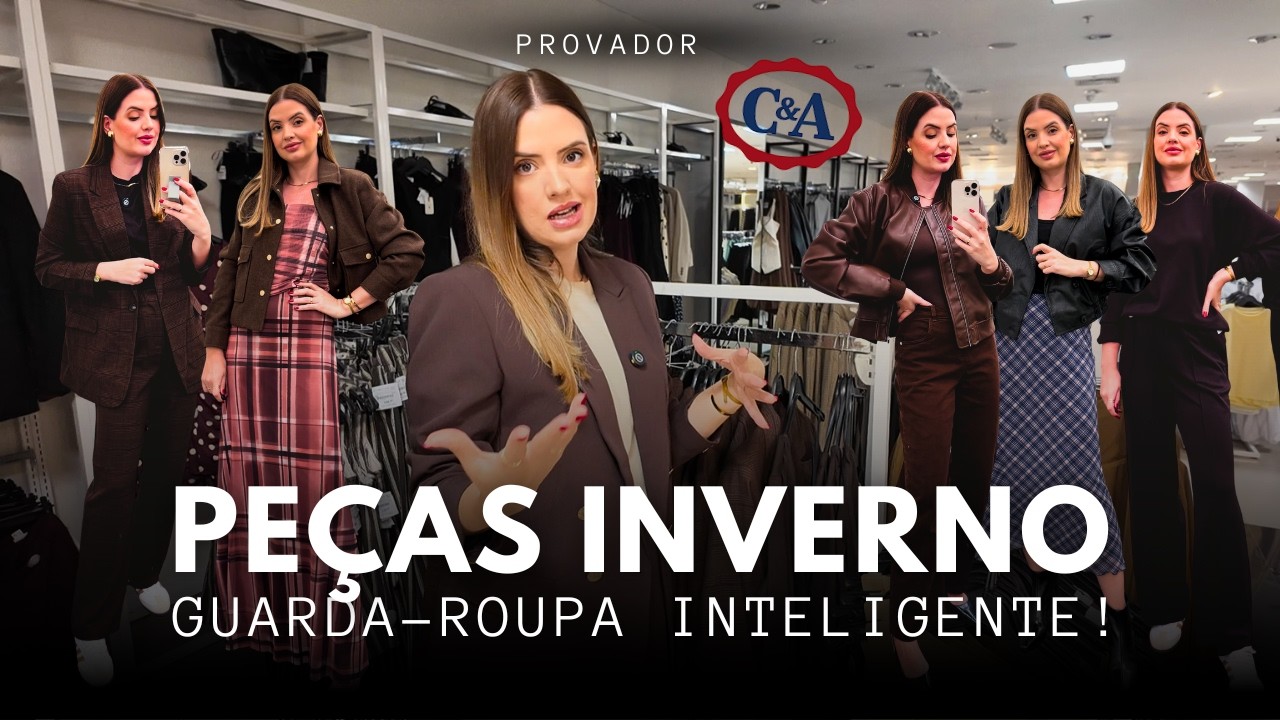 Provador na C&A: Peças para investir no Inverno com 25%🔥 