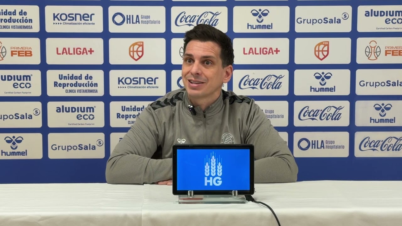 Rueda de Prensa | Rubén Perelló previa HLA Alicante - Melilla Cdad del Deporte | J. 20 | Primera FEB