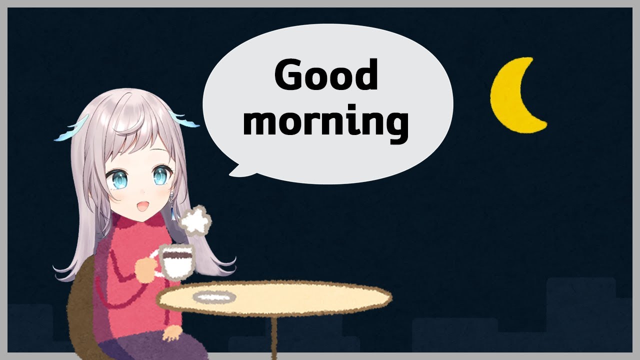 Super early morning coffee 【ENG sub】【花風りん/Hanakaze Rin】