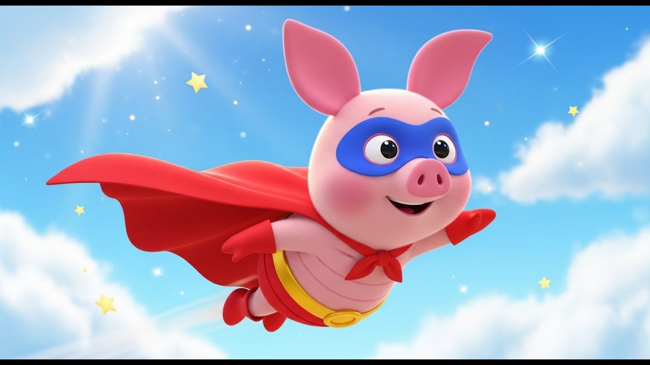 Пятачок становится супергероем 🦸‍♂️