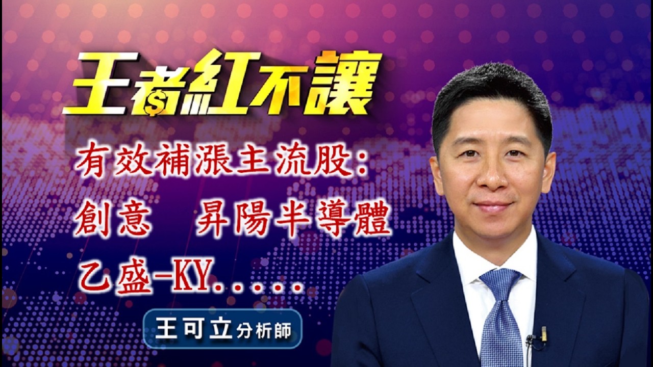 20260409 - 王者紅不讓 - 王可立分析師 今日盤勢重點 完整解析！
