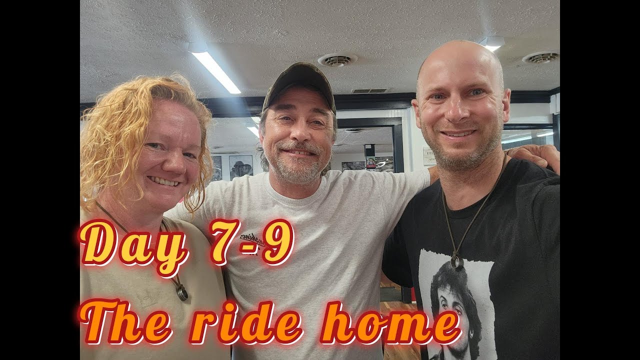myrtle beach trip days 7 9 ride home
