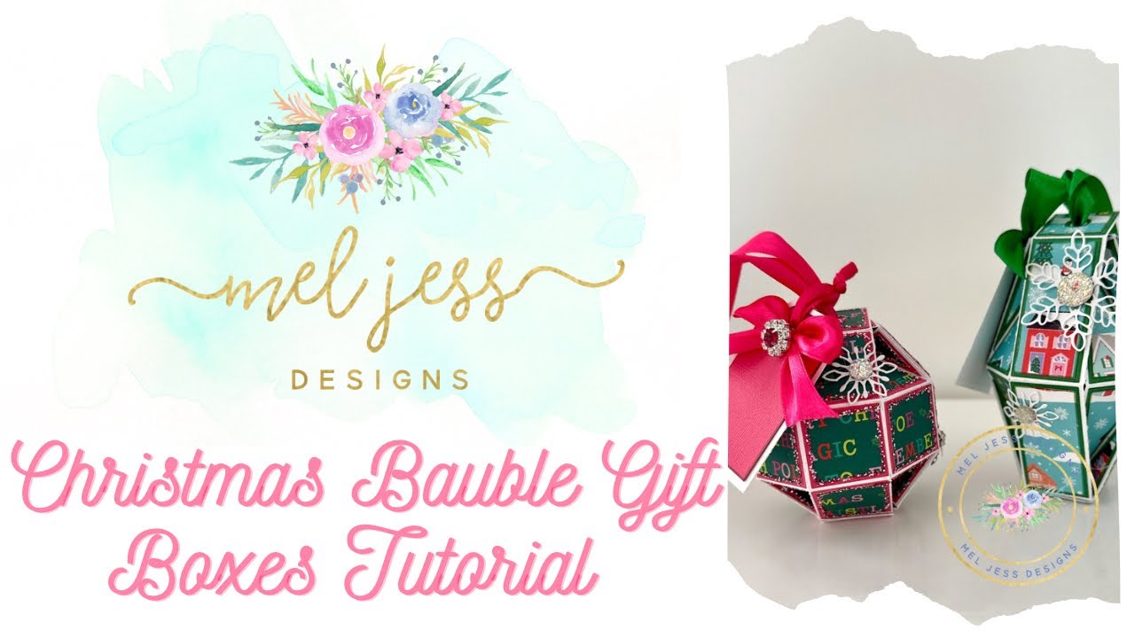 Christmas Bauble Gift Boxes Tutorial