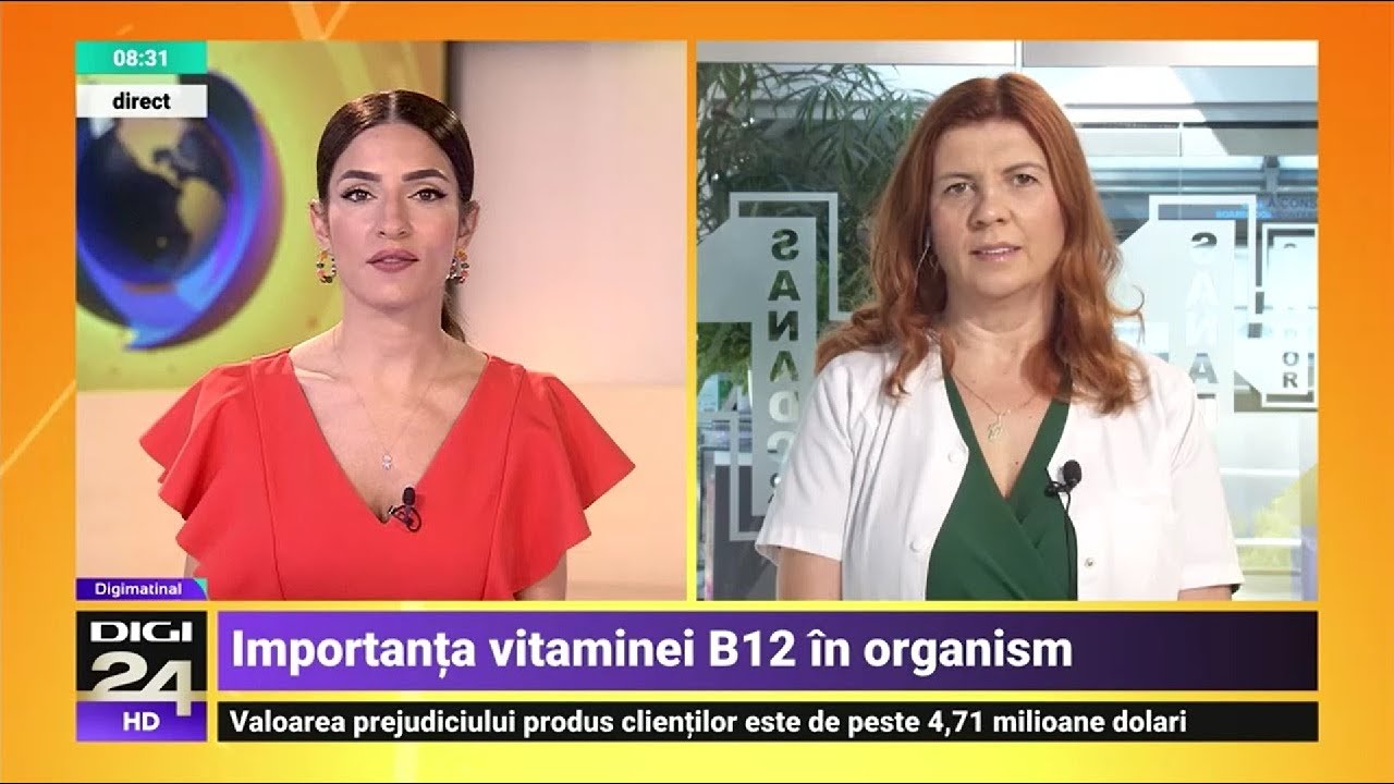 Deficitul de vitamina B12 – Dr. Cătălina Trifan | Spitalul Clinic SANADOR