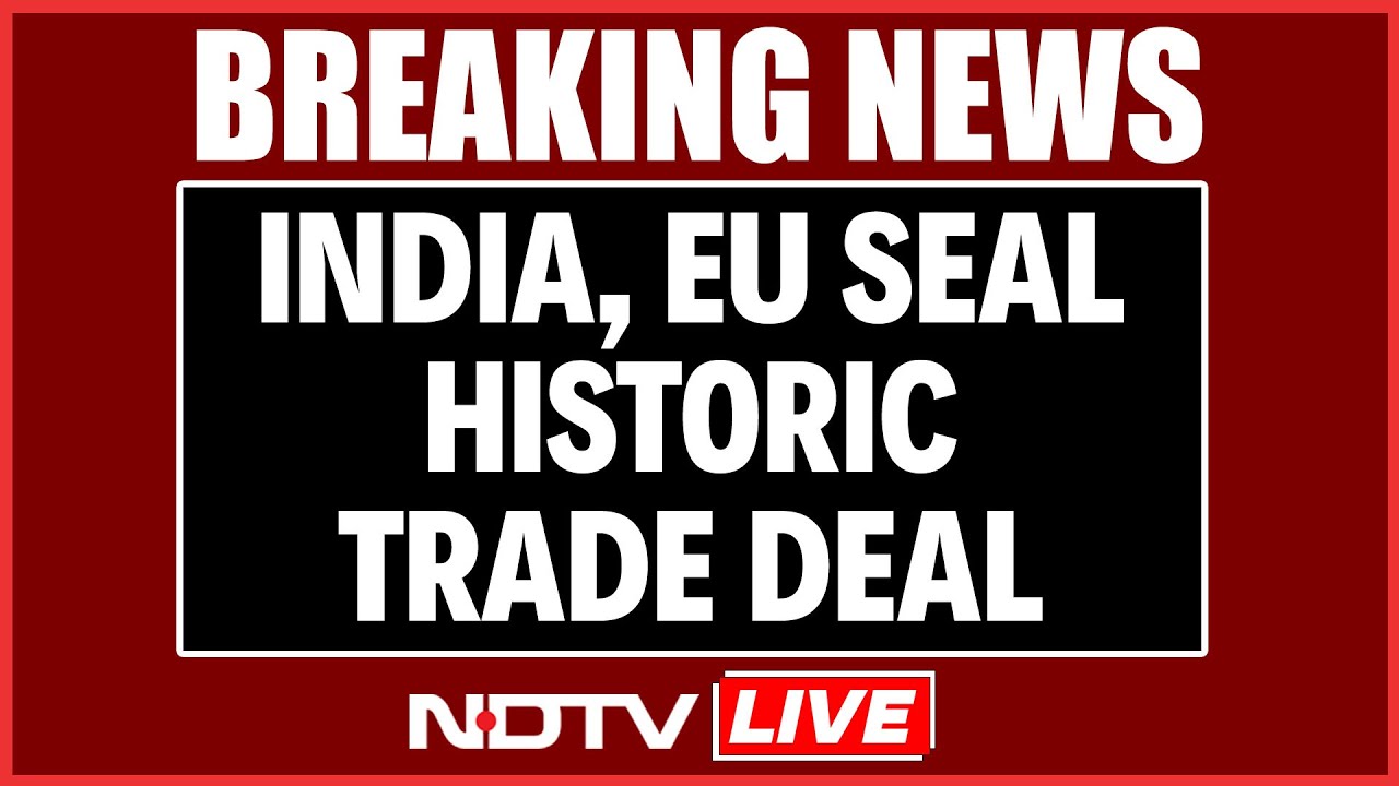 India-EU Trade Agreement PC LIVE: PM Modi Co-Chairs 16th India-EU Trade Summit | India Trade Deal