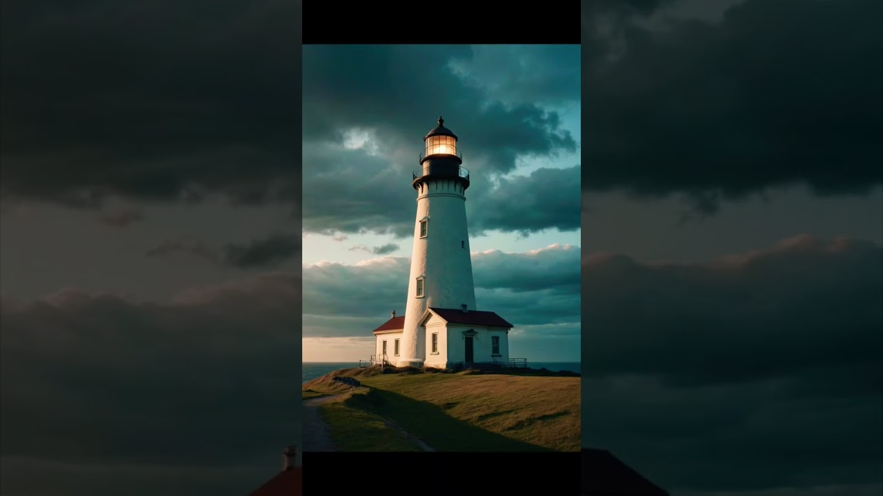 A Lighthouse #lighthouse #ocean #viralshort #aiart