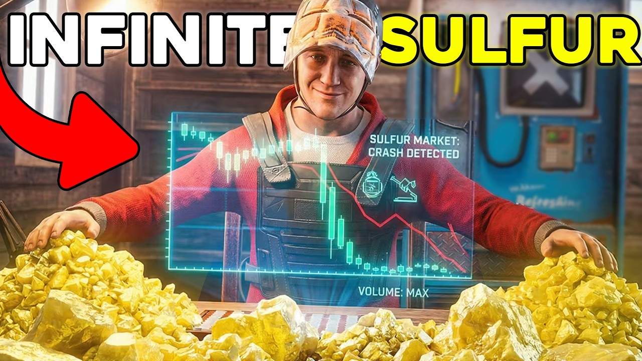 I Controlled the Entire Sulfur Market in Rust!