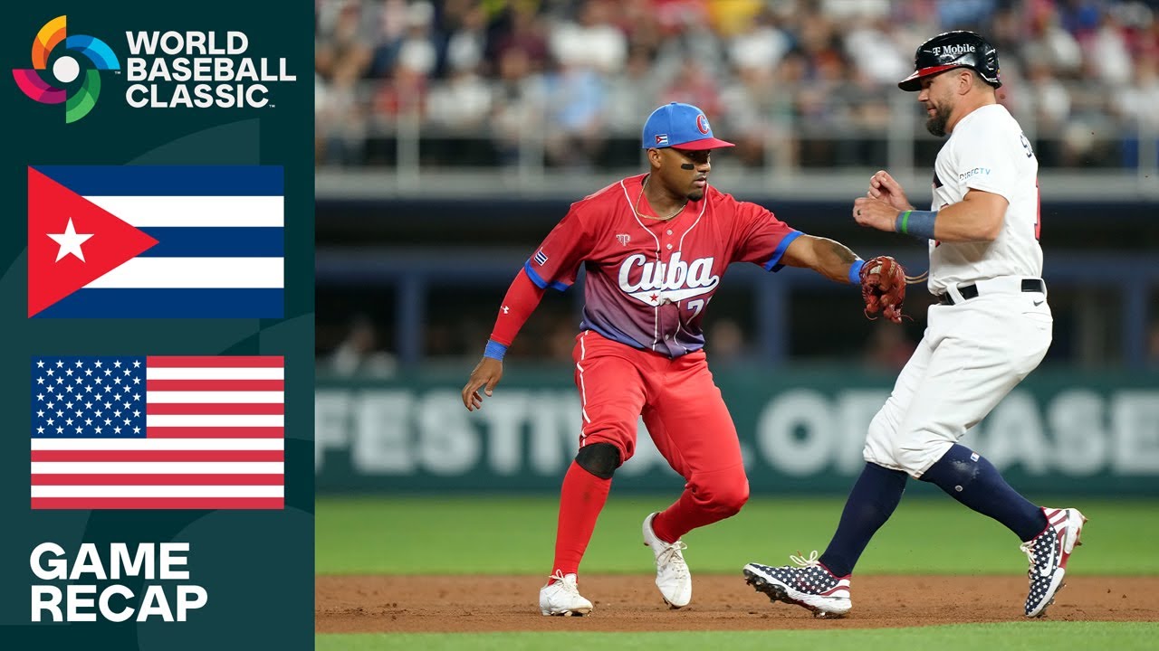 Лучшие моменты матча Куба — США | World Baseball Classic 2023