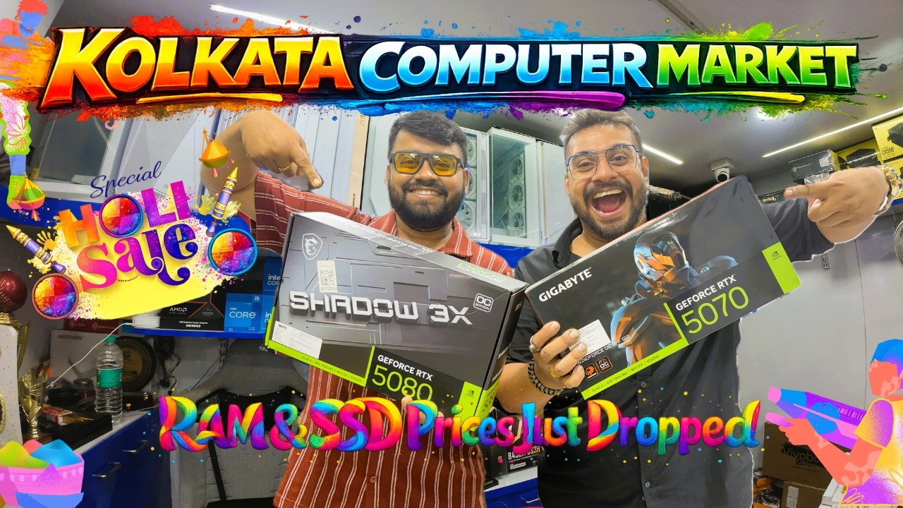Holi Special Offer Revealed 🌈 || Kolkata Computer Market Best PC shop || @smkworld