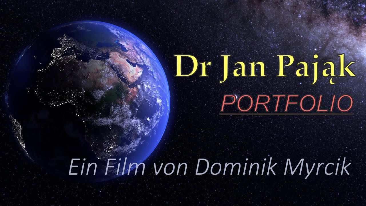 Dr Jan Pająk Portfolio auf Deutsch.