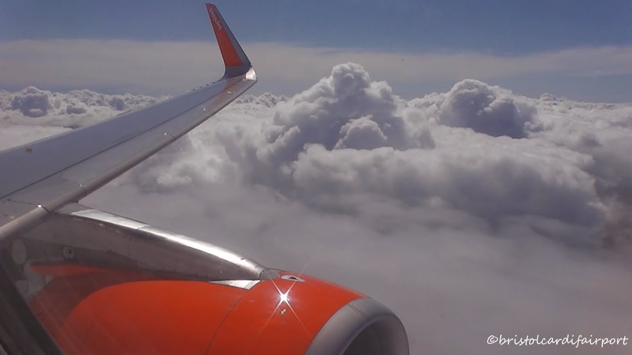 easyJet Airbus A320 Sharklets G-EZWO - Amsterdam Schiphol to Bristol *Full Flight*