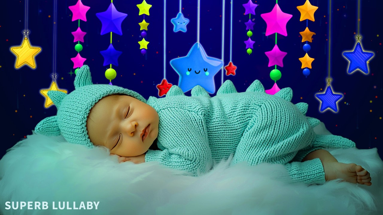 Baby Sleep Music 🎶 Mozart & Brahms Lullaby 💤 Deep Sleep in 3 Minutes 🌙 Soothing Music for Babies