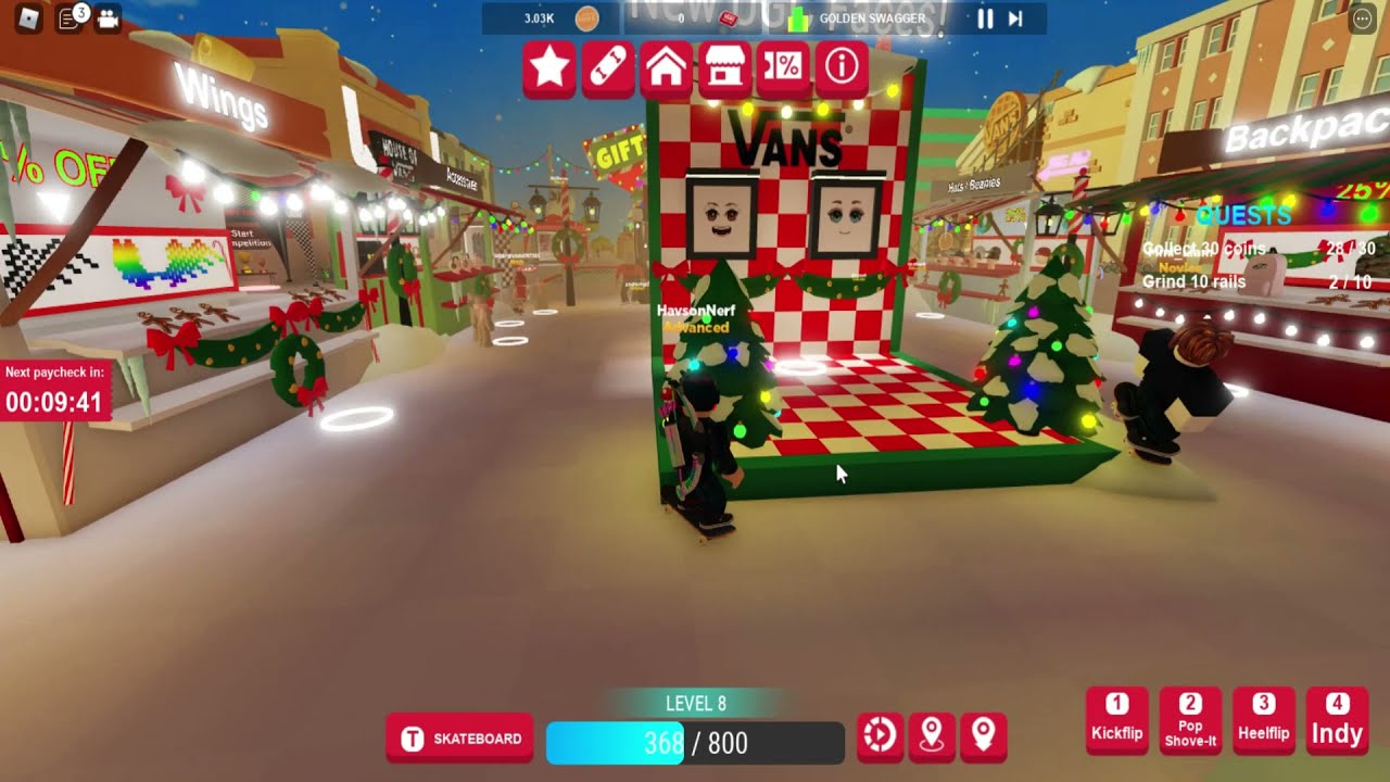 roblox HOLIDAY Vans World 🌍 roblox