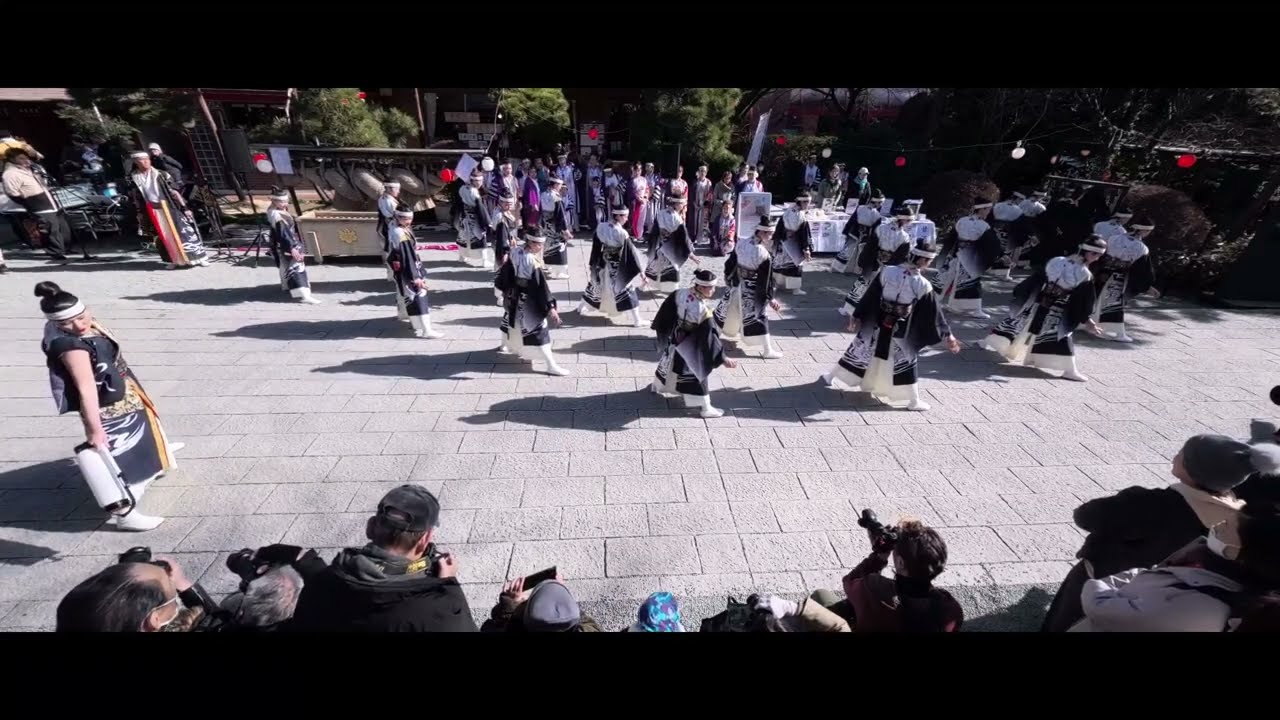 躍動　1st 初詣ダイコク市よさこい奉納演舞　出雲大社相模分祠