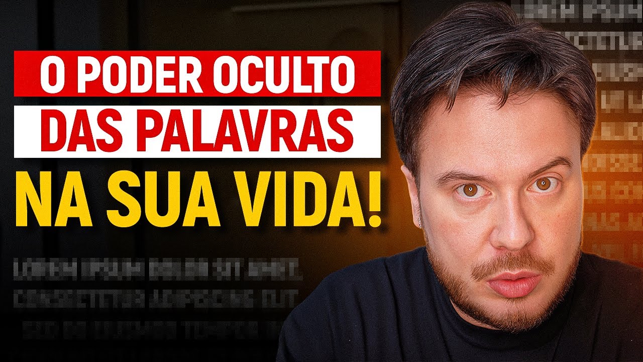 DESCUBRA COMO AS PALAVRAS PODEM INFLUENCIAR DIRETAMENTE A SUA VIDA | WILLIAM SANCHES