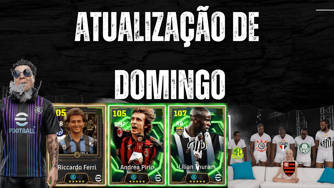 ATUALIZAÇÃO DE DOMINGO AO VIVO 💰 PIRLO / THURAM e RICCARDO FERRI 💰