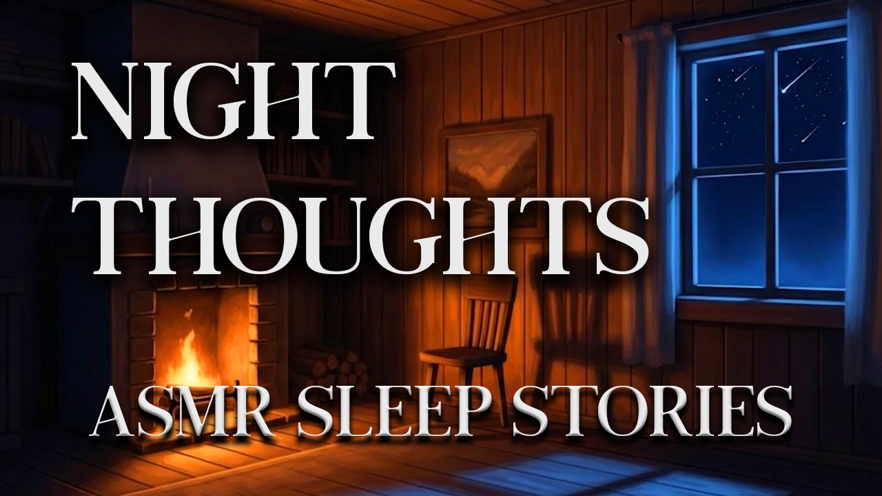 1 Hours Cozy Night Sleep Story: Why We Think Differently After Dark | Deep Sleep ASMR