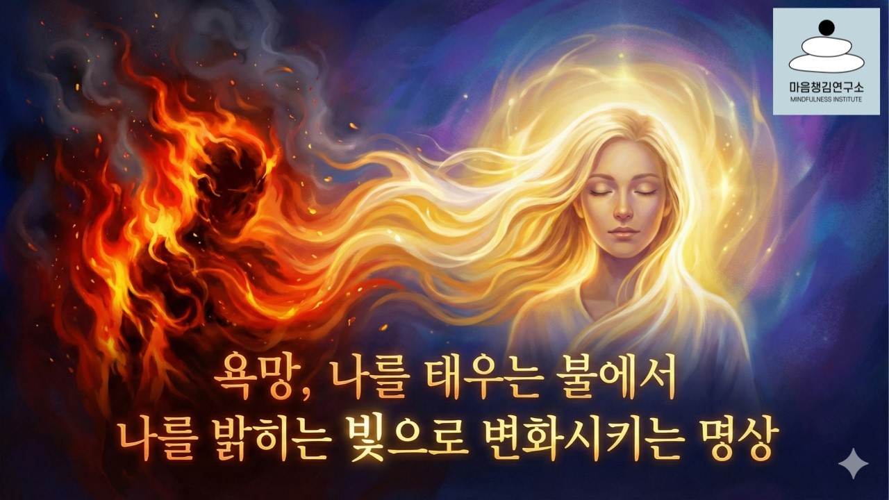 욕망, 나를 태우는 불에서 나를 밝히는 빛으로 변화시키는 명상