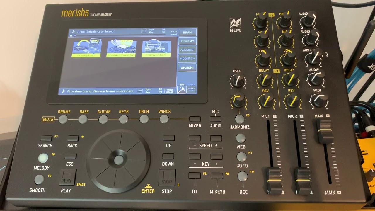 M-live Merish 5 ...funzione Bridges 😊❤️😊