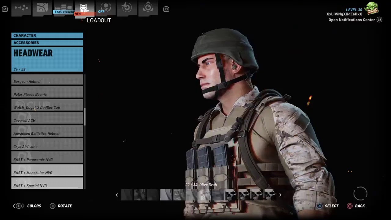 Ghost Recon Wildlands United States Marine Force Recon Outfit/Loadout - with commentary