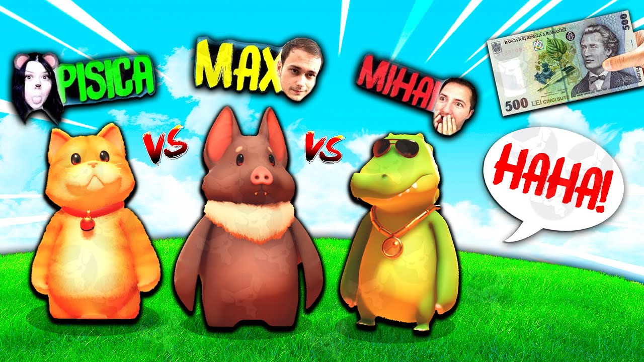 GangBeasts NOU cu ANIMALE! *HAHA* 1 Runda = 50 Lei