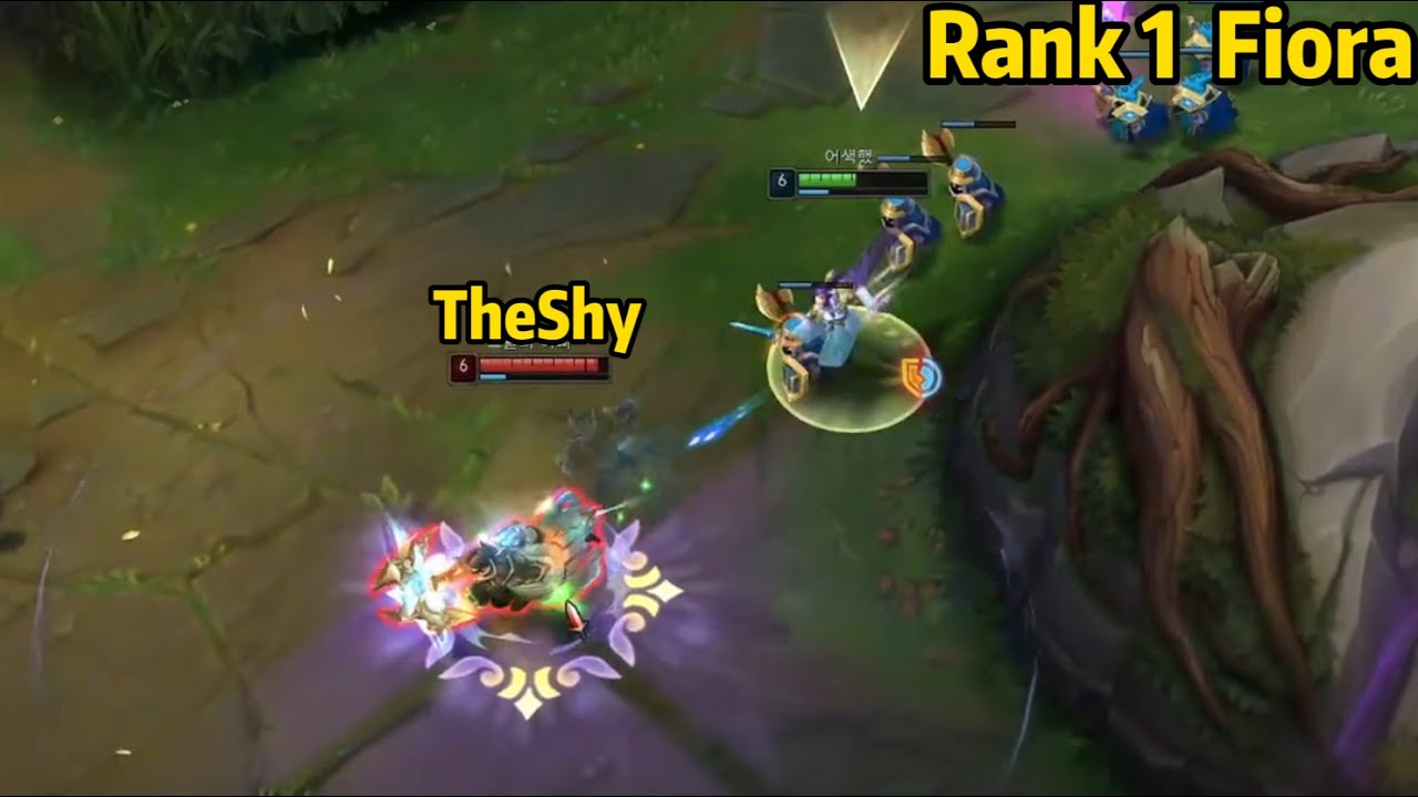 Rank 1 Fiora VS TheShy Jayce, TheShy is INVINCIBLE!