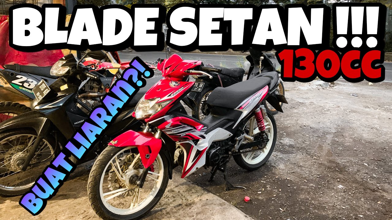 TEST RIDE HONDA BLADE 130CC DORODOD | GIGI CUMA 4 TAPI RASA JENGGAT!!