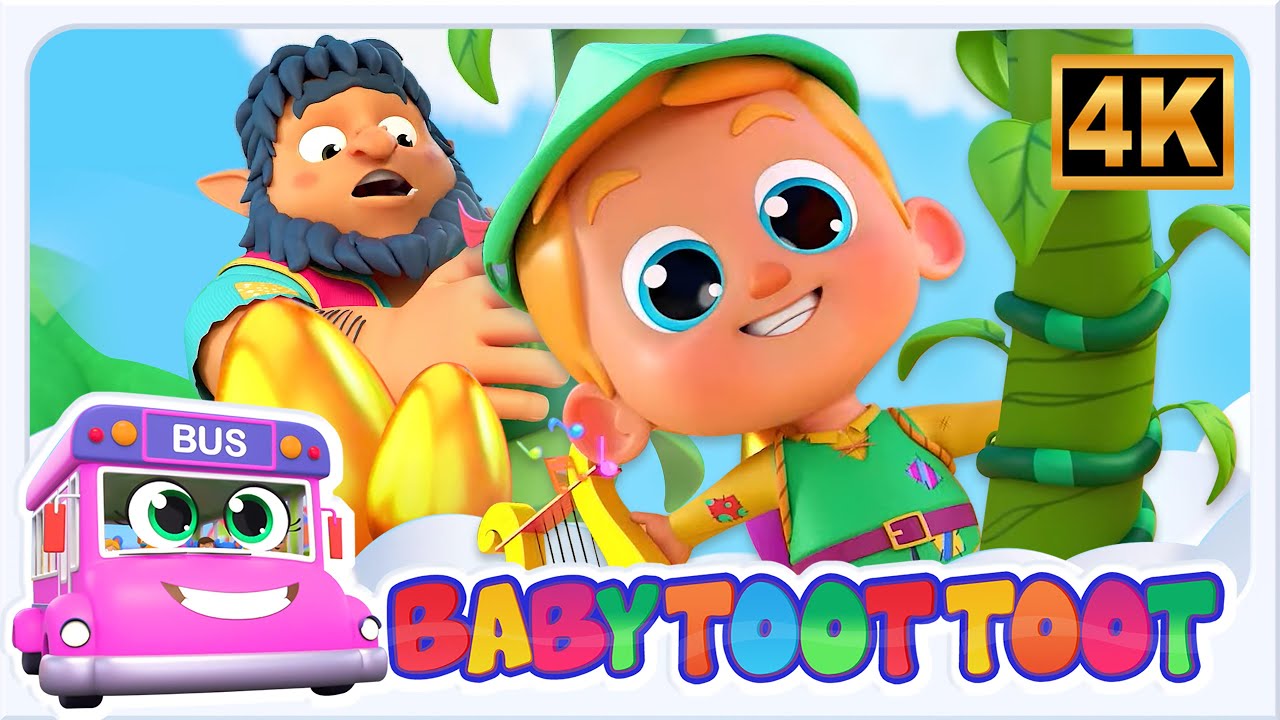 Jack and The Beanstalk & More Short Stories for Kids by Baby Toot Toot
