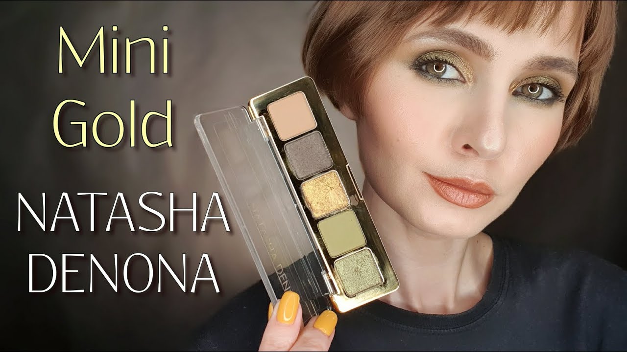 Natasha Denona MINI GOLD | 3 макияжа | Кто такая Наташа Денона?