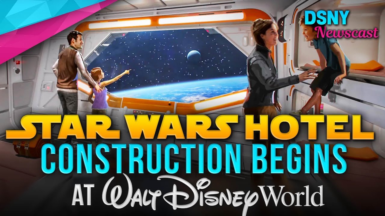 STAR WARS HOTEL Construction Begins at Walt Disney World - Disney News - 4/23/19