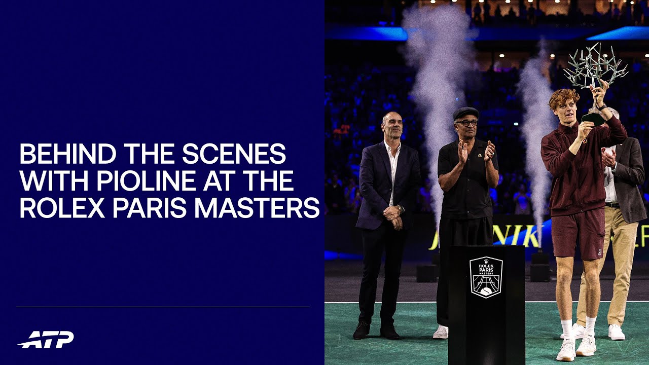 Загляните за кулисы турнира Rolex Paris Masters вместе с директором турнира Седриком Пиолином #On...