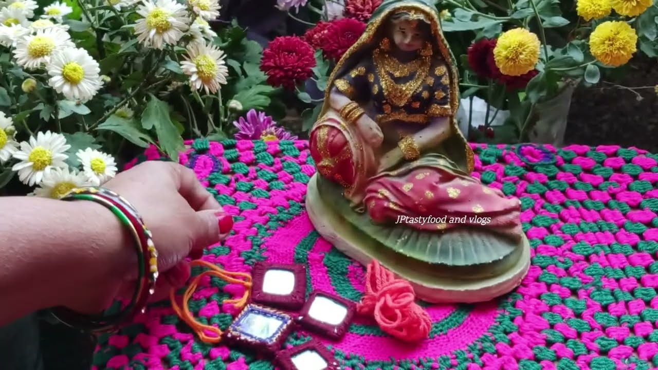 Traditional Banjara mirror work design