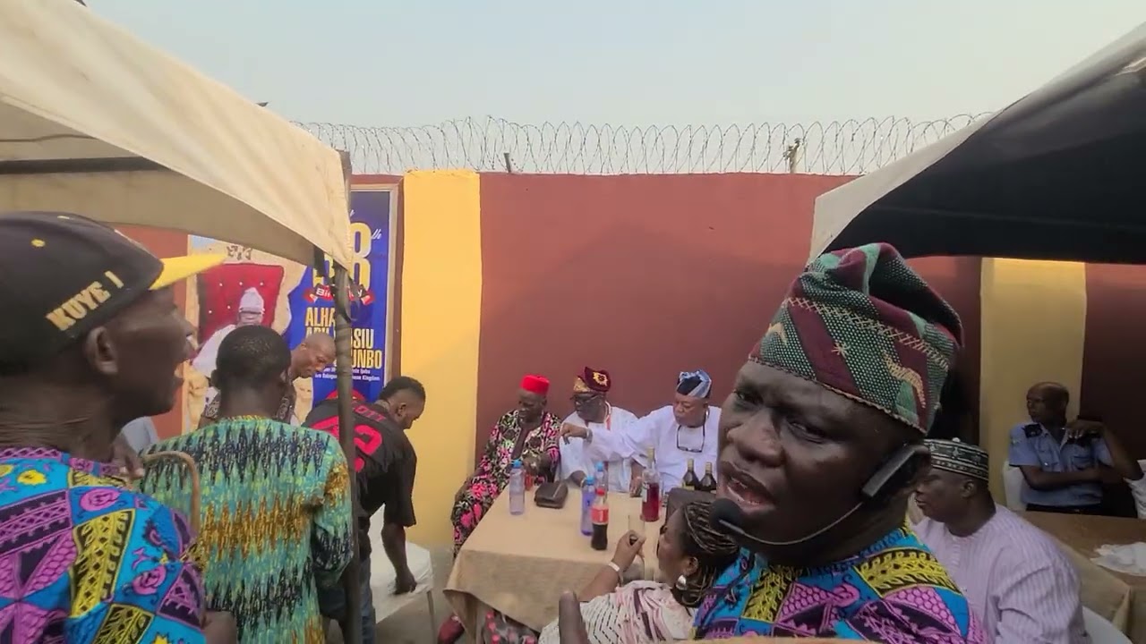 Performing Solo without instruments at the 68th Birthday of Alhaji Abu Wasiu Olatokunbo 