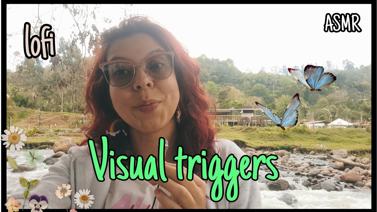 ASMR|  Nature sounds 🐢🦋 River sounds 🌿 Whispering