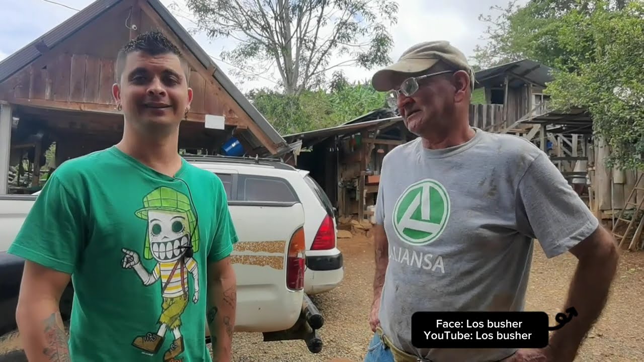 Así es la VIDA en el CAMPO em COSTA RICA 🇨🇷 #losbusher #aventura #vida #campo