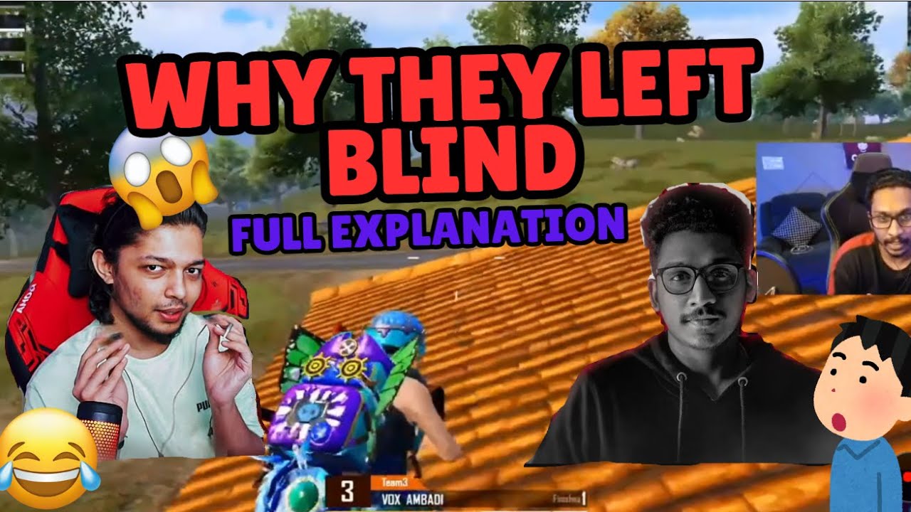 EAGLE AND PSYCHO LEFT BLIND ?? WHY ?? BLIND SERIOUS ISSUE | @eaglegamingop @BlindPsycho