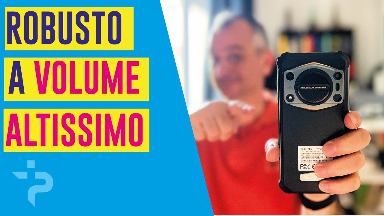 Smartphone robusto con lo speaker più POTENTE del mondo (OUKITEL WP22)