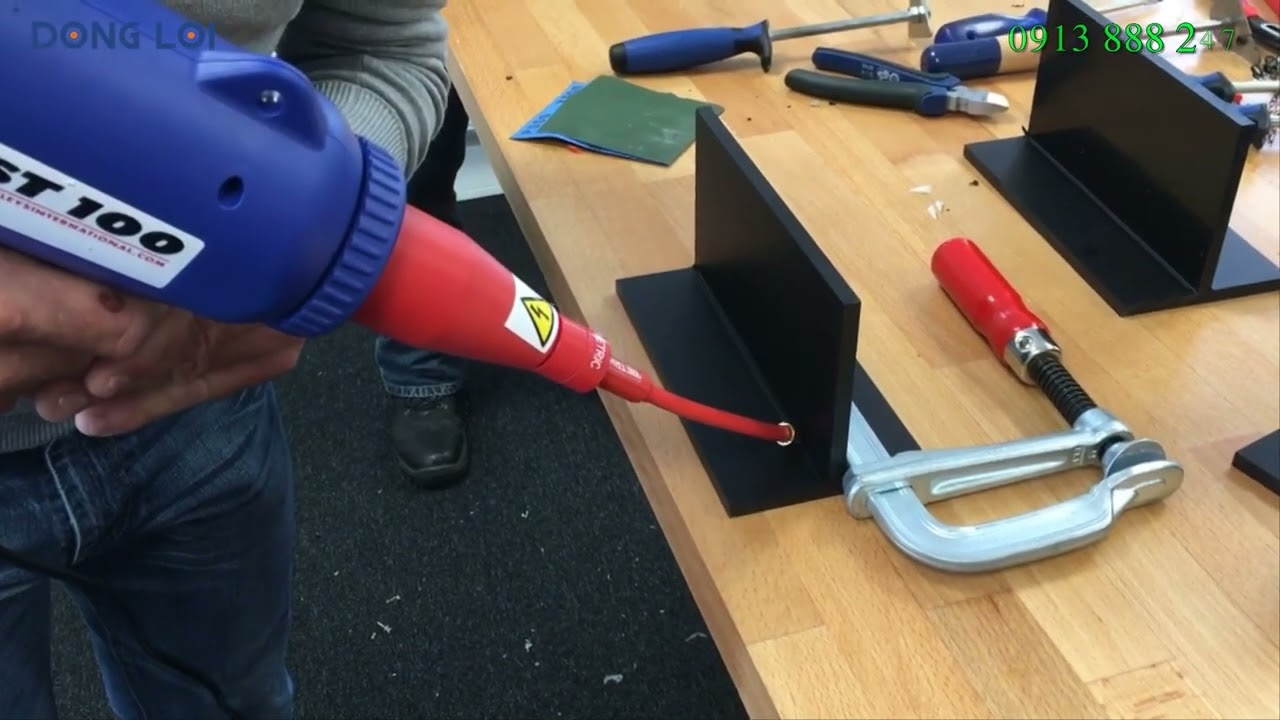 Buckley PST-100 Thiết bị kiểm tra mối h&agrave;n PP, PVC, PE bằng tia lửa điện