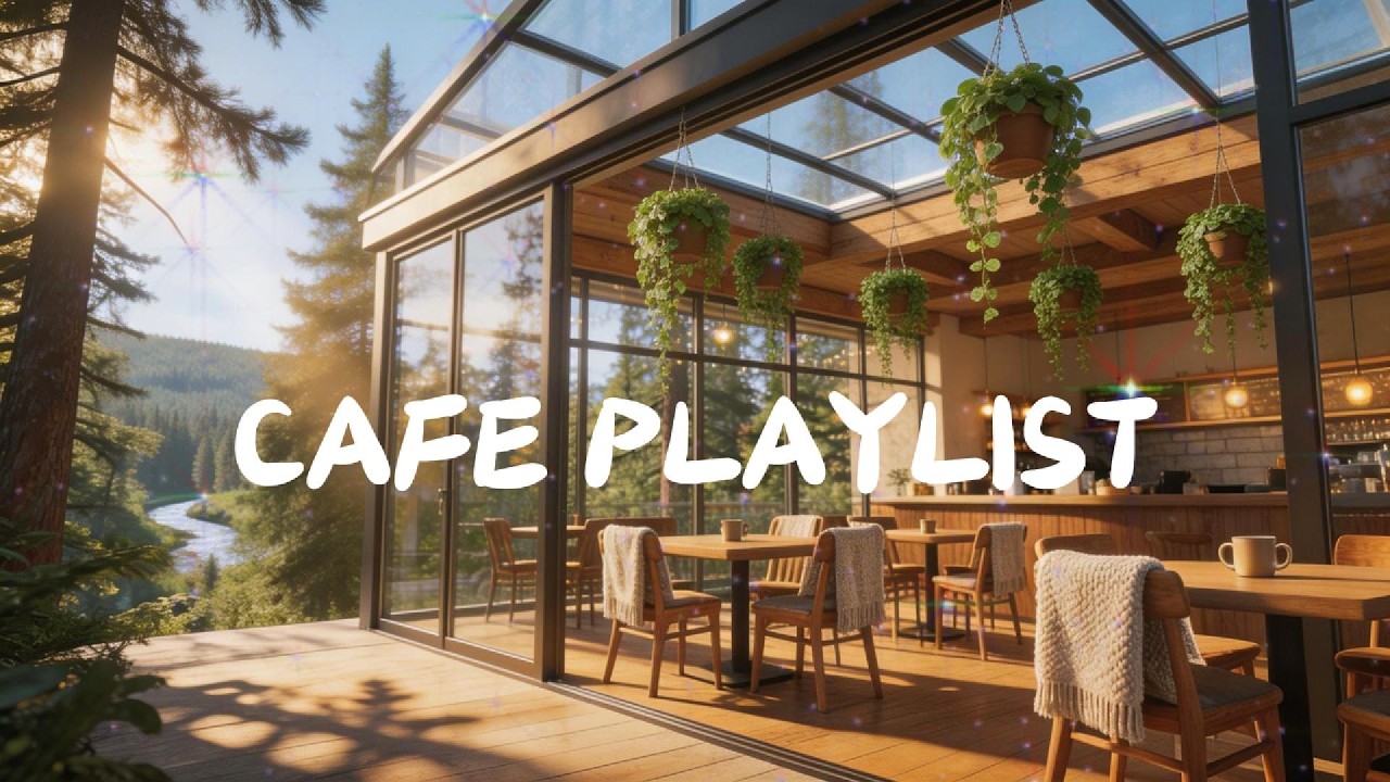☕ 숲속 카페에서 듣는 힐링 음악 | Cafe Playlist 🌿 집중·휴식·공부 음악 조용한 숲뷰 카페 분위기 🌿 집중력 높여주는 플레이리스트
